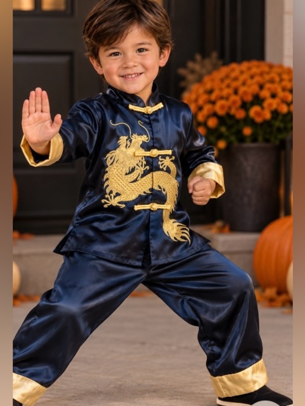 🎃 Mini Silk Tang Suit 🎃